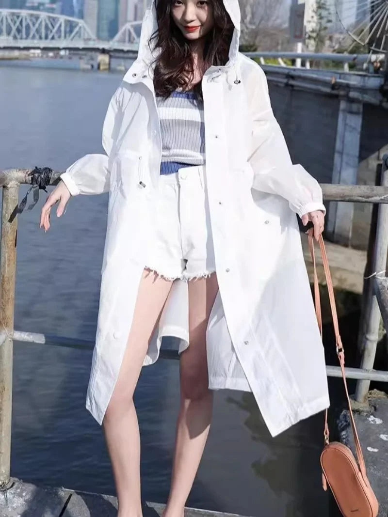 Women's Lightweight Korean Style Sun Coat