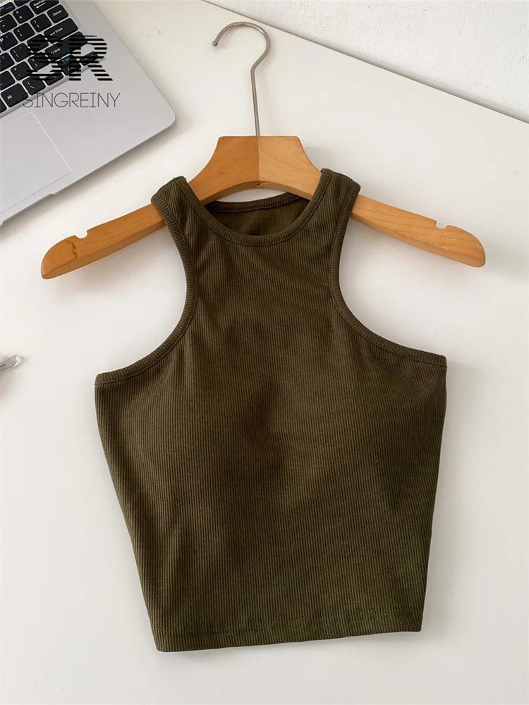 Women's Candy Color Bodycon Camisole