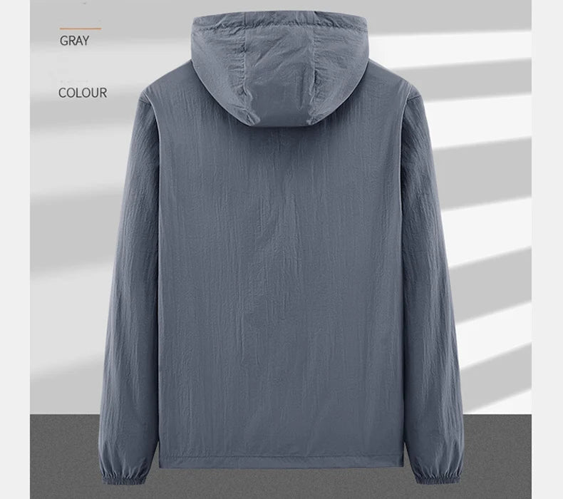 Men's Ultralight Hooded Sun Protection Jacket