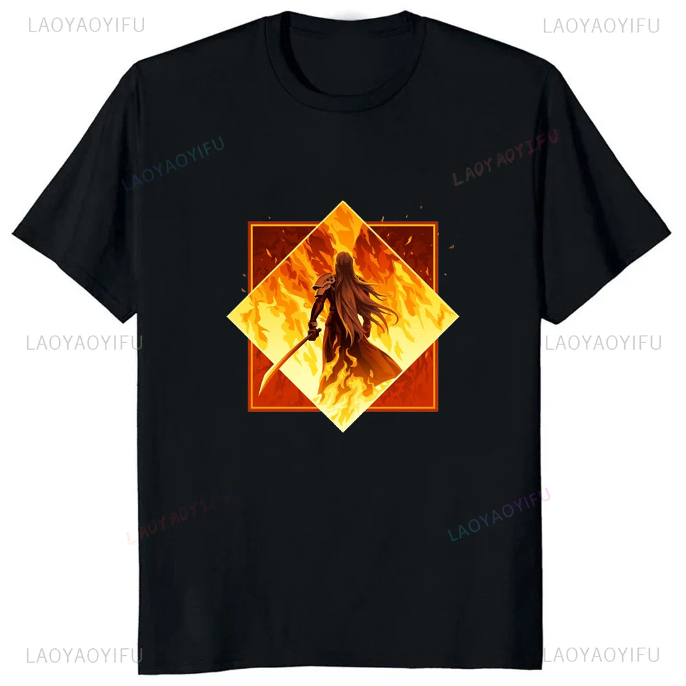 Final Fantasy Cloud Strife Graphic T-Shirt