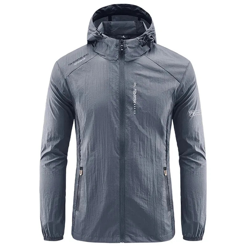 Men's Ultralight Hooded Sun Protection Jacket