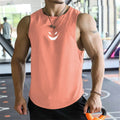 2026 men's T-shirt vest summer fashion trend printed casual style loose and comfortable street wear breathable quick drying vest