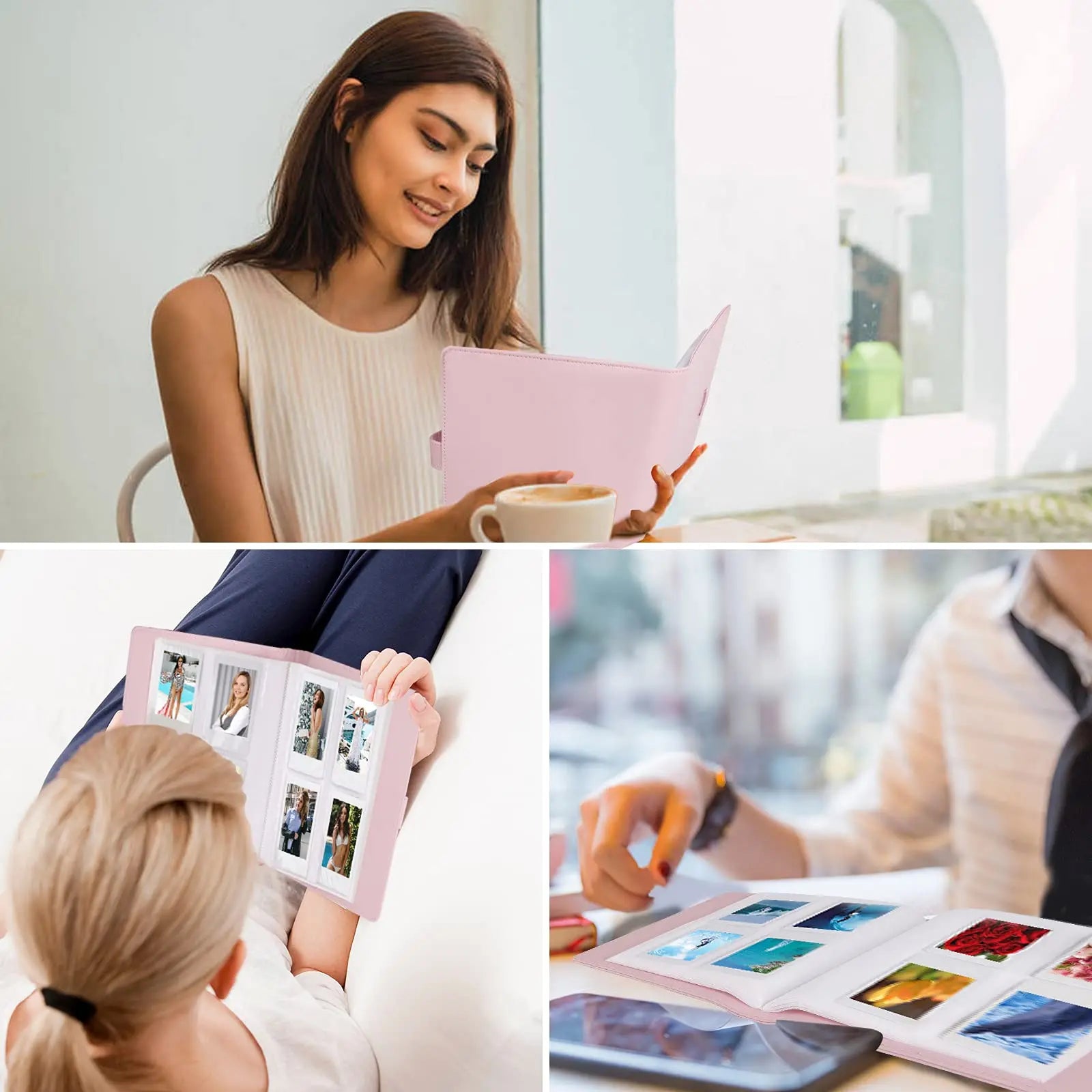 256 Pockets Photo Album for Fujifilm Instax Mini LiPlay 12 11 9 8 40 Evo 7S Instant Camera/Mini Link Printer,3inch Photo Storage