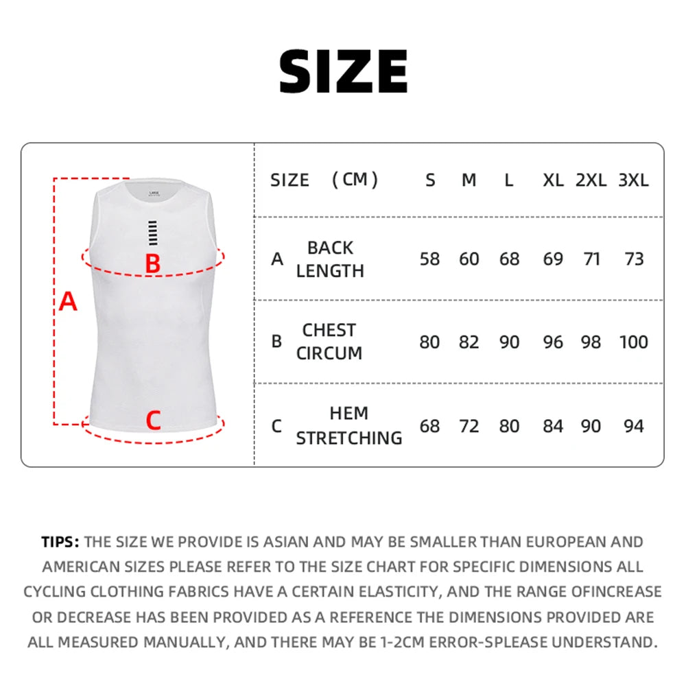 Men's Quick Dry Sleeveless Cycling Vest