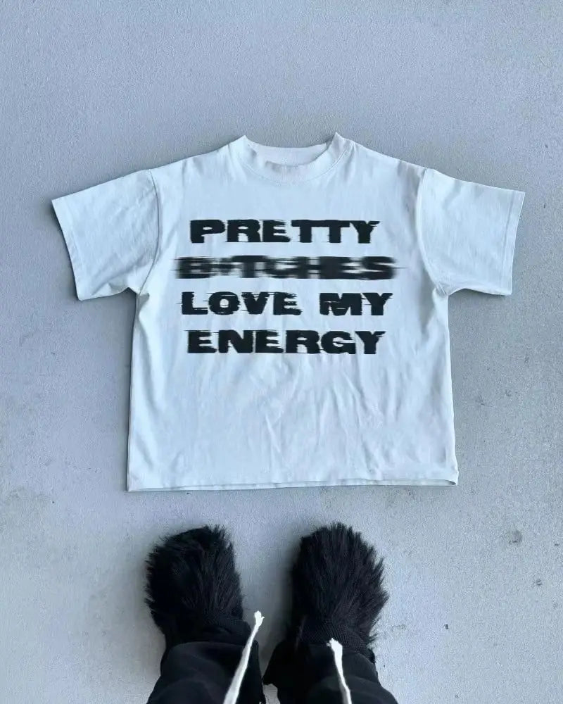 Harajuku Oversized Y2K Couple T-Shirt