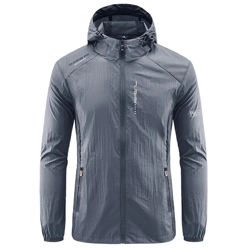 Men's Ultralight Hooded Sun Protection Jacket