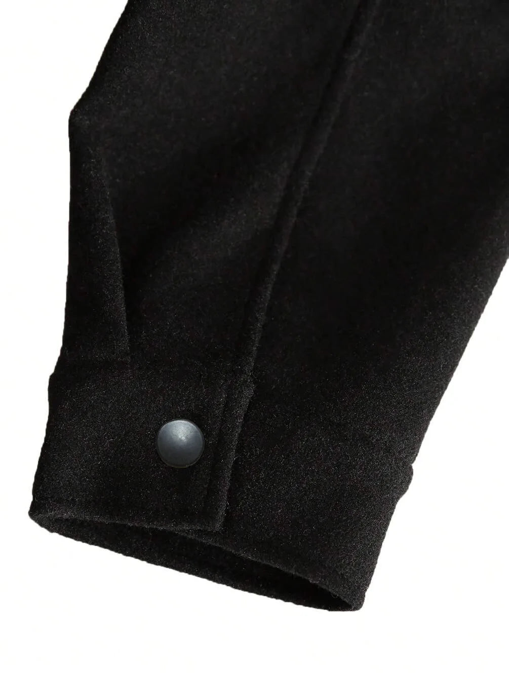Men's Lapel Woolen Jacket