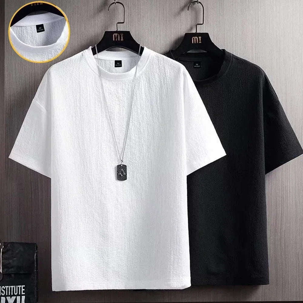 Men's Anti-Wrinkle Loose Casual T-Shirt