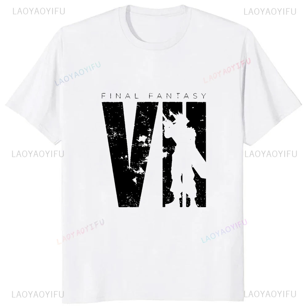 Final Fantasy Cloud Strife Graphic T-Shirt
