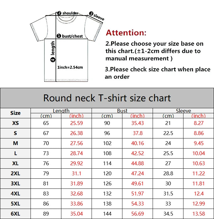 Men's Loose Hip Hop Round Neck T-Shirt