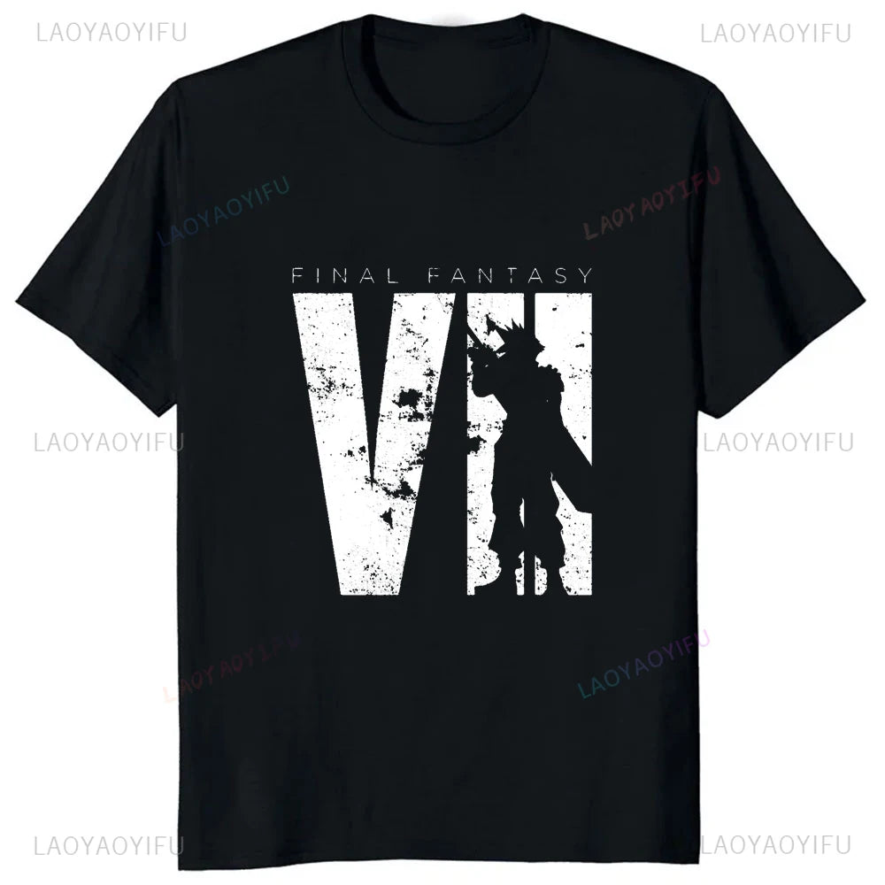 Final Fantasy Cloud Strife Graphic T-Shirt