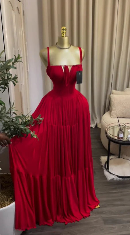 Women's Halter Strapless Long Maxi Dress