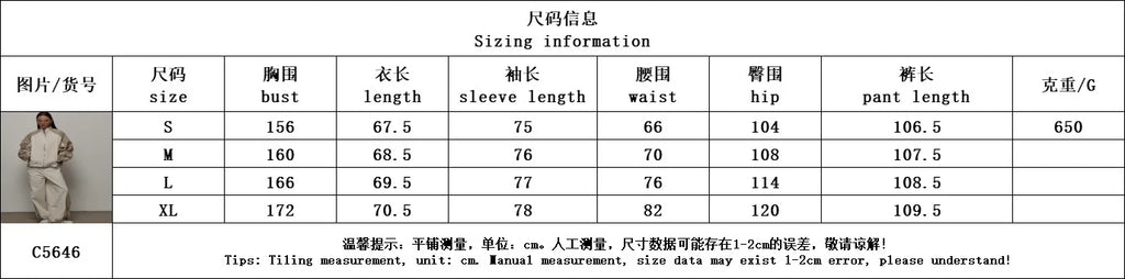 Two Piece Sets Pant Set Women Tracksuit Jogger Y2k Sweatshirts Autumn Winter Sports Elastic Waist Streetwear Pants Matching Sets