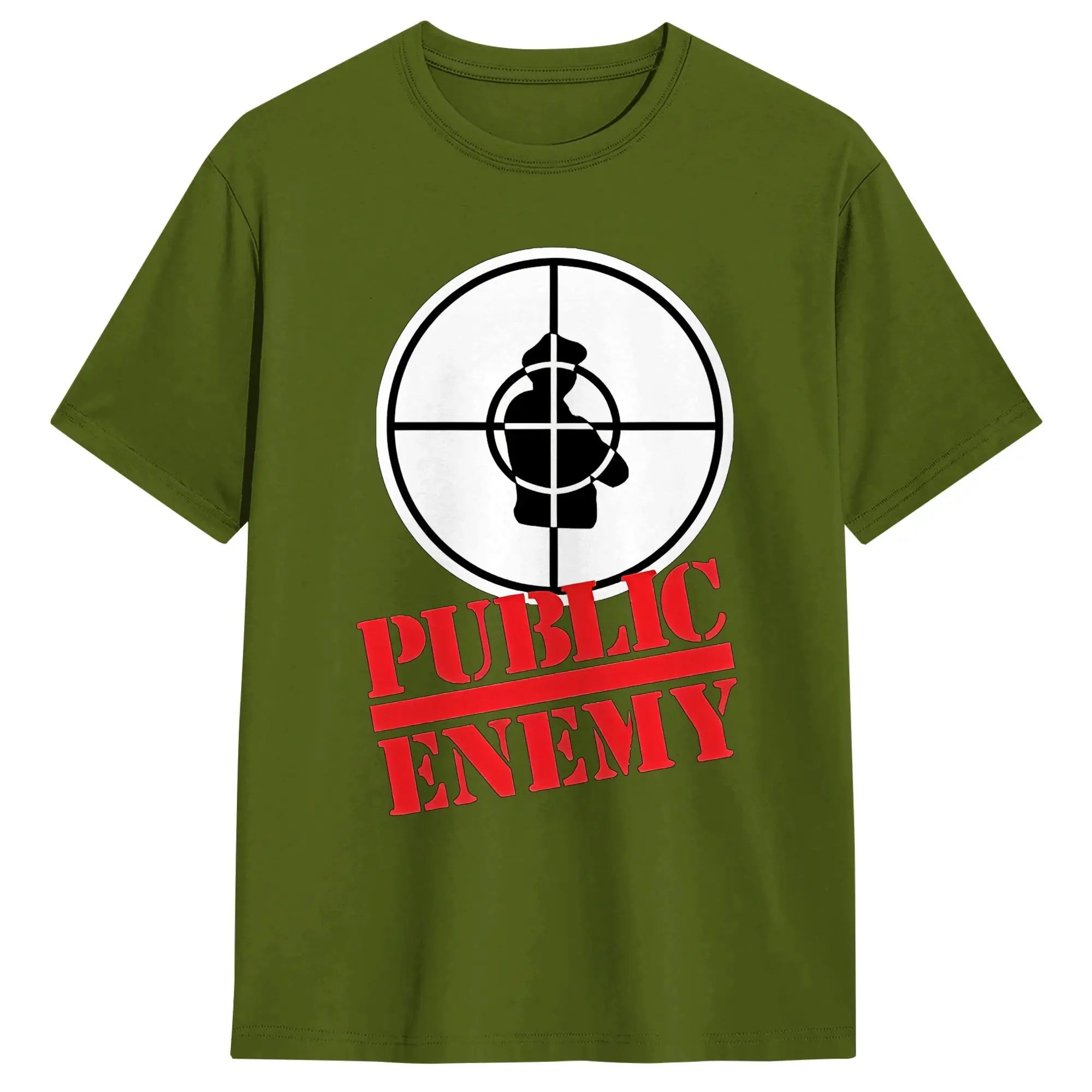 US Rap Team Public Enemy  T Shirt Men  Y2K Funny T Shirts Summer O-Neck Harajuku Tee Shirt Hot Sale Oversized Clothing