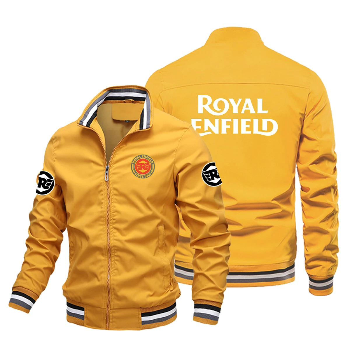 Retro Motorcycle Racing Windbreaker Jacket