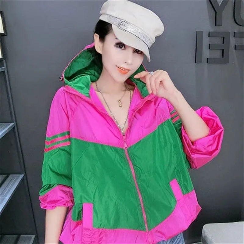 Women's UV Protection Hooded Sun Jacket