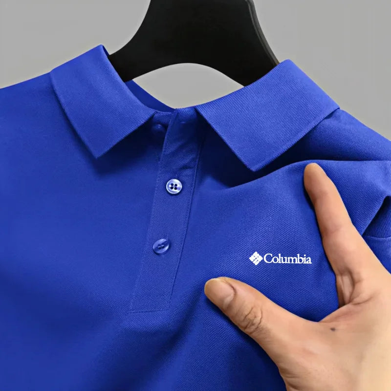 Men's Embroidered Polo Shirt