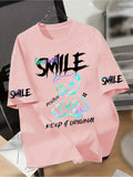 Bear Print Breathable Men's T-Shirt