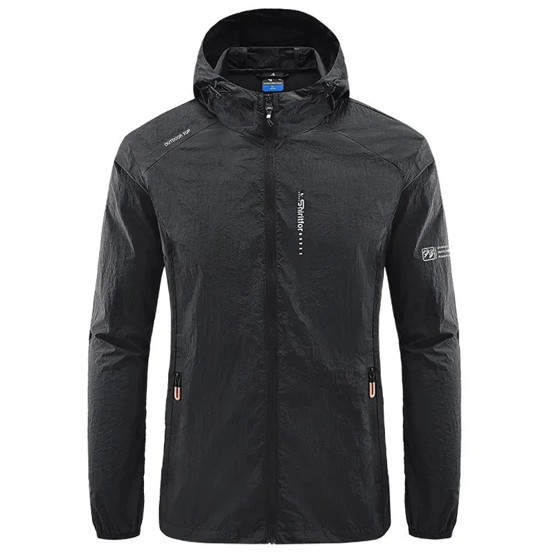 Men's Ultralight Hooded Sun Protection Jacket