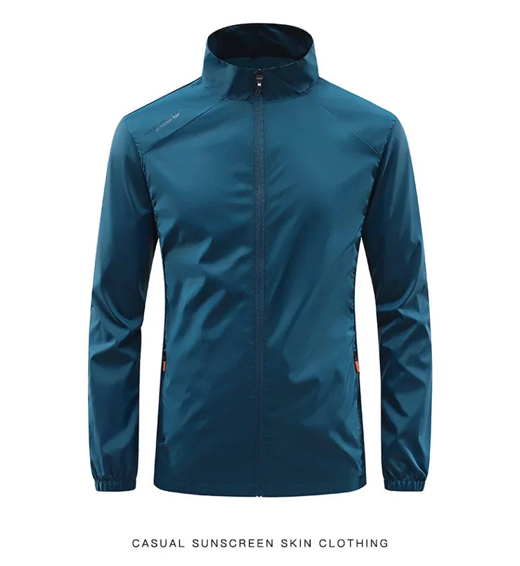 Men's Ultralight Zip-Up Skin Windbreaker