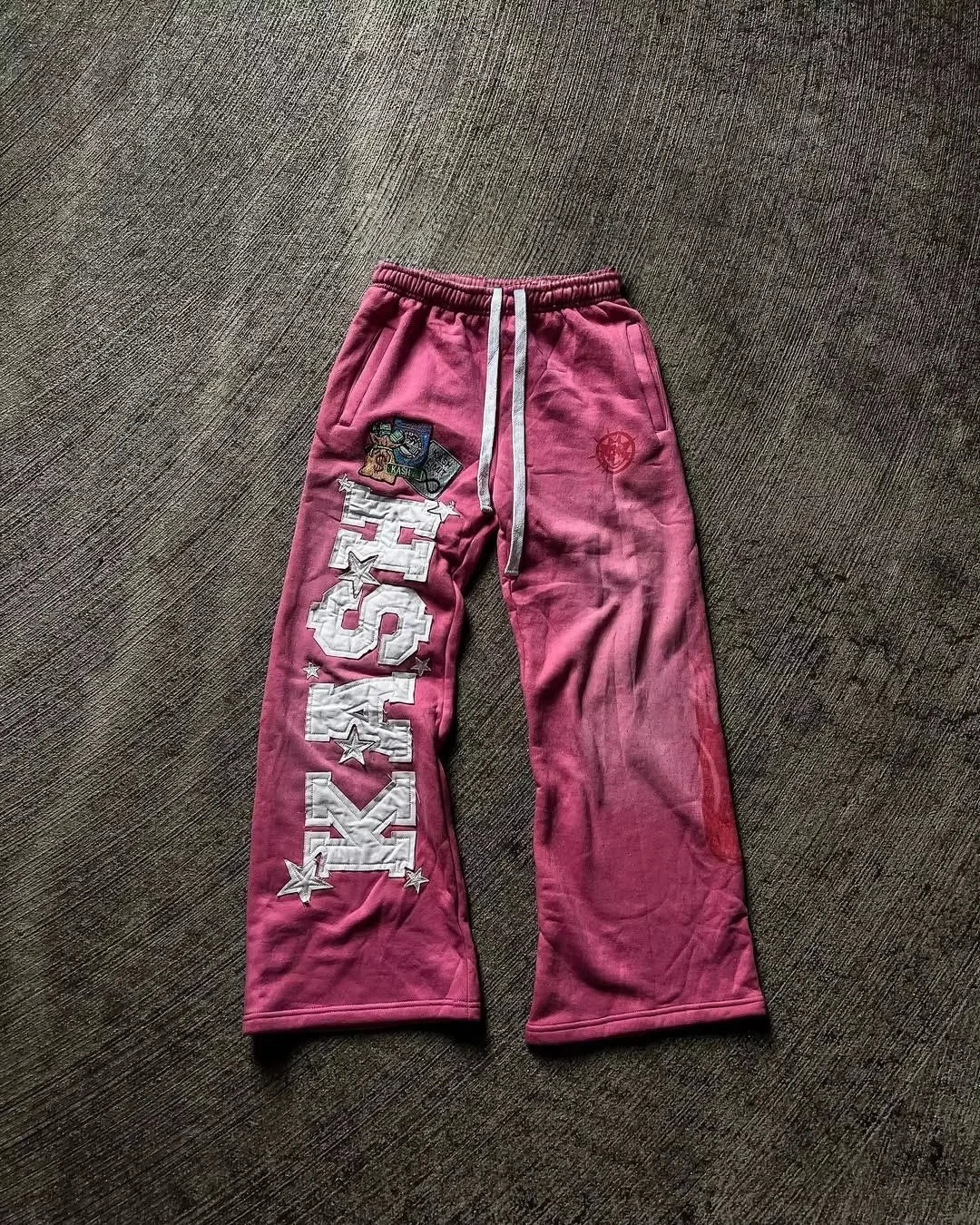 Men's Gothic 3D Print Straight Leg Pants