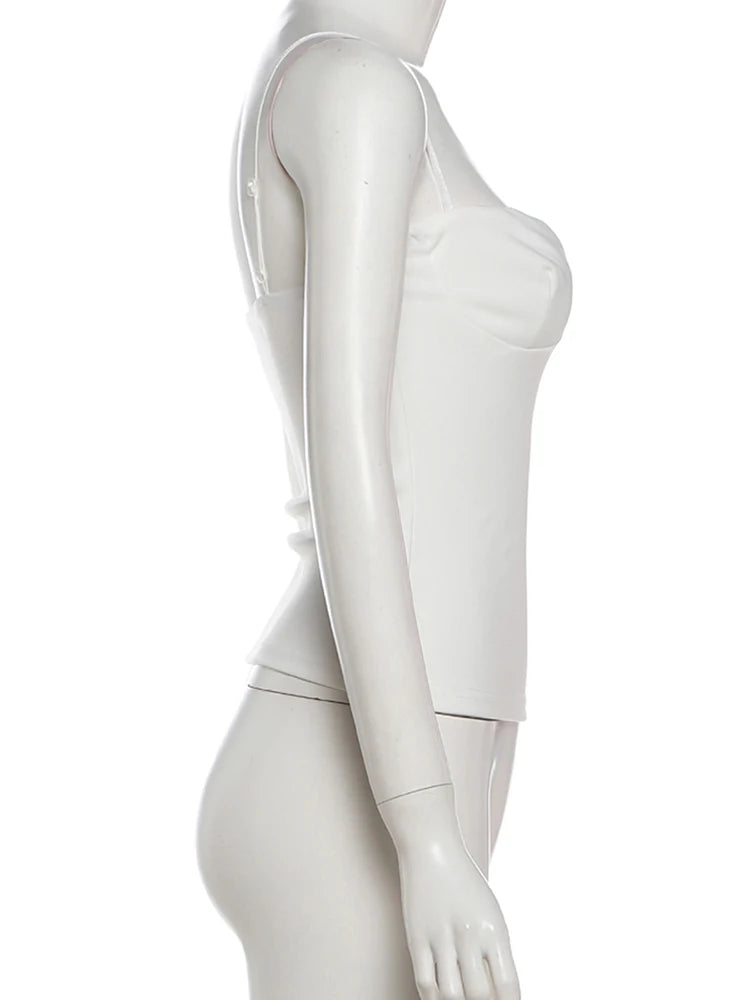 Women's Y2K Patchwork Sleeveless Camisole