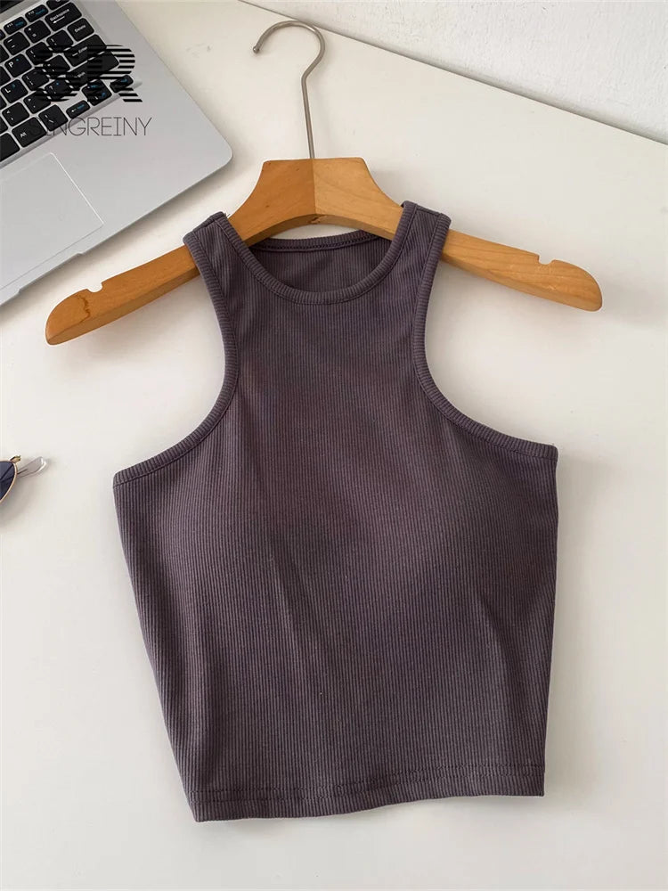 Women's Candy Color Bodycon Camisole