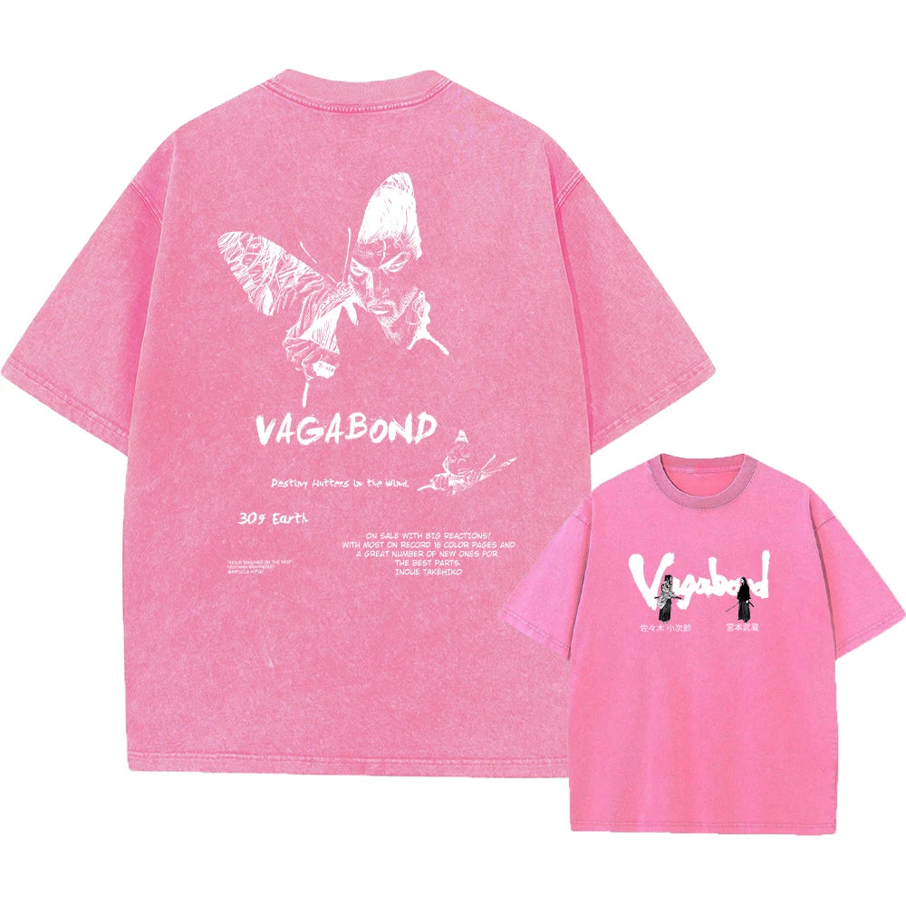 Vagabond Miyamoto Musashi Washed Graphic T-Shirt
