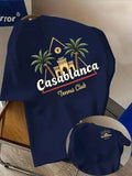 Men's Tropical Palm Tree Print T-Shirt