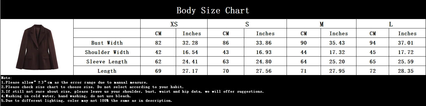 KONDALA Women Fall Vintage Elegant Blazer Lapel Cinched-Waist Brown Blazer 2025 Autumn Fashion High Street Commute Lady Suit