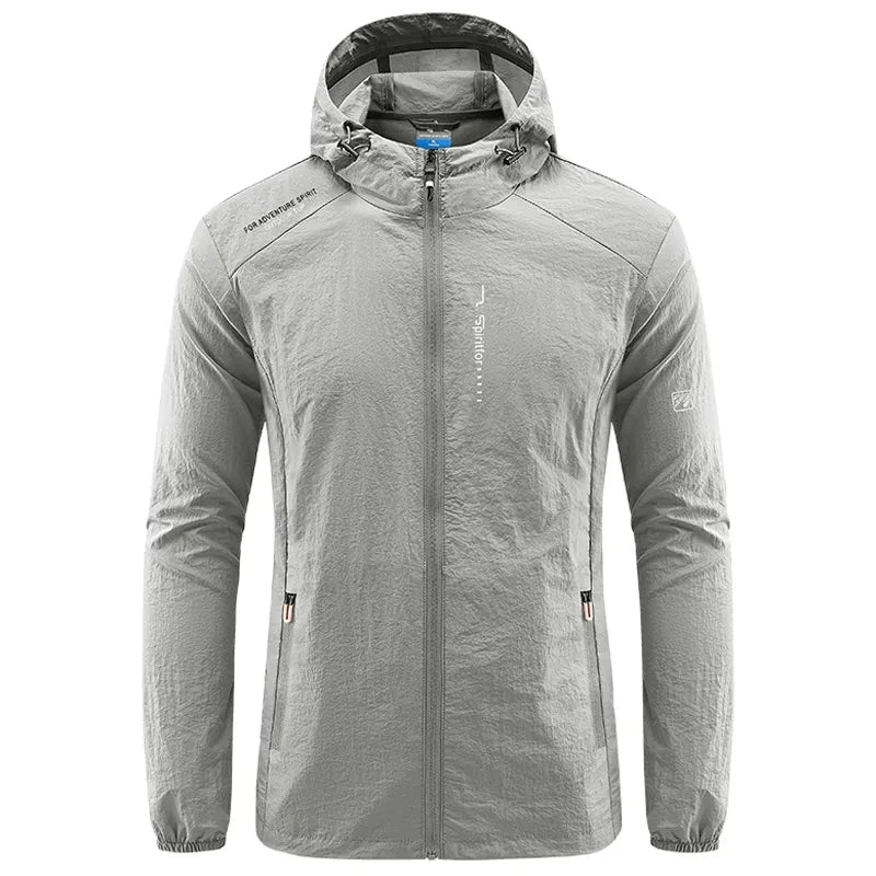 Men's Ultralight Hooded Sun Protection Jacket
