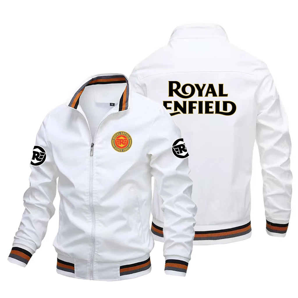 Retro Motorcycle Racing Windbreaker Jacket