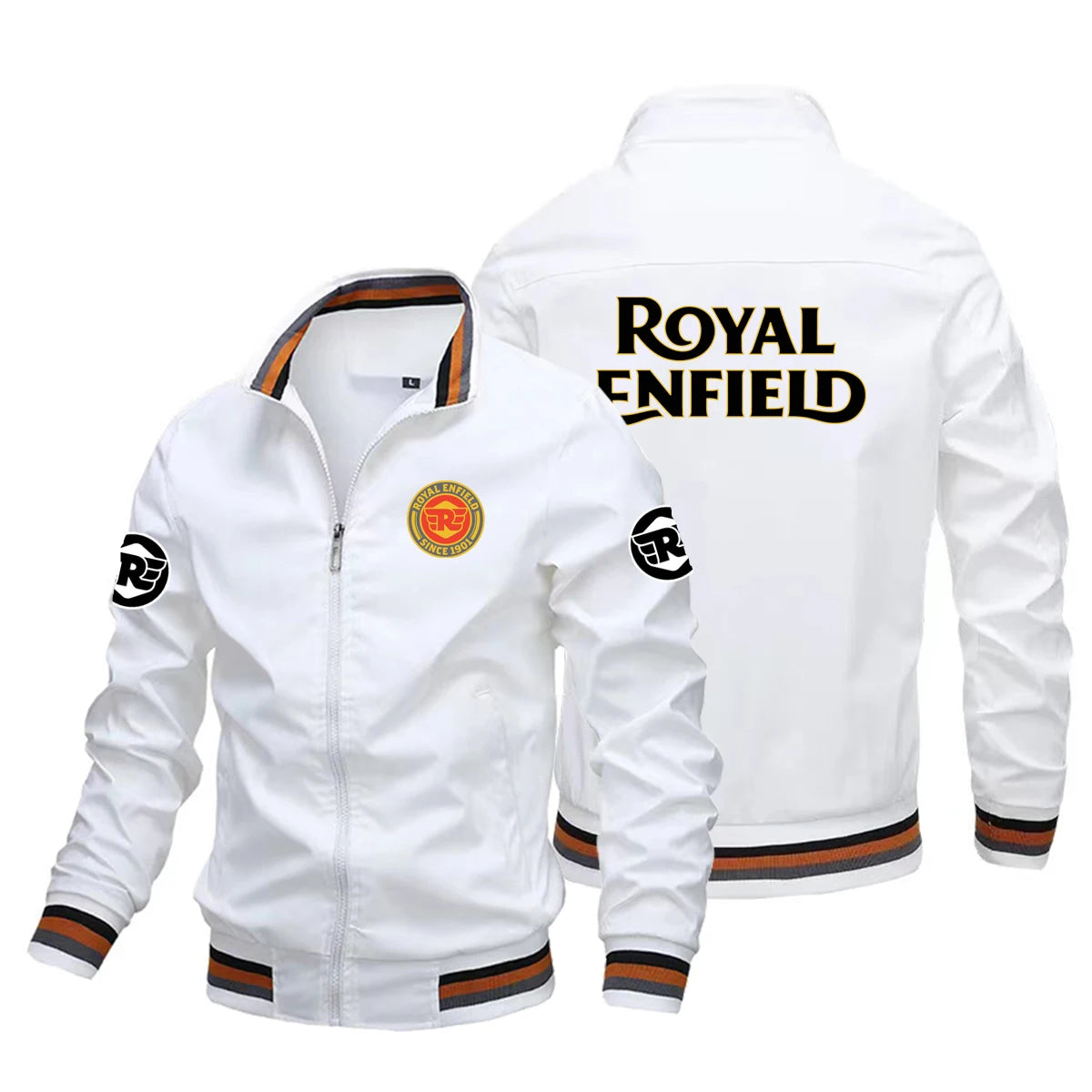 Retro Motorcycle Racing Windbreaker Jacket