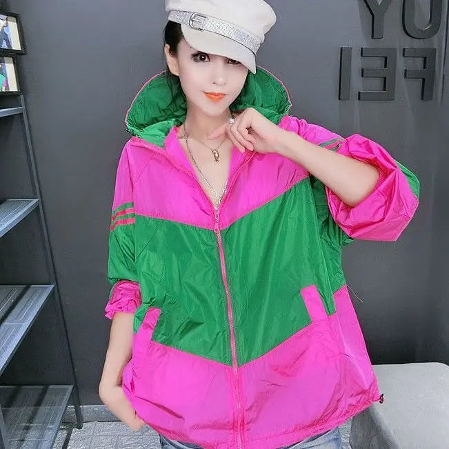 Women's UV Protection Hooded Sun Jacket