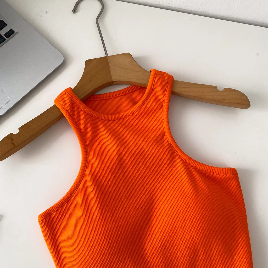 Women's Candy Color Bodycon Camisole