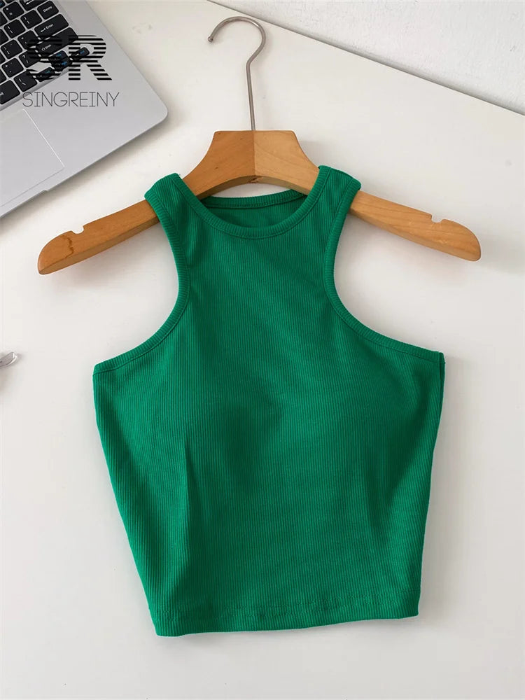Women's Candy Color Bodycon Camisole