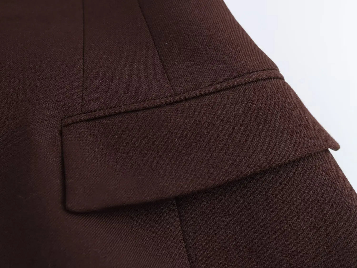 KONDALA Women Fall Vintage Elegant Blazer Lapel Cinched-Waist Brown Blazer 2025 Autumn Fashion High Street Commute Lady Suit
