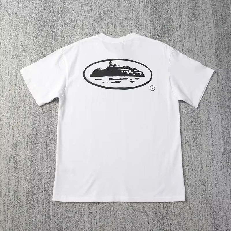 Boat Print Short Sleeve T-Shirt