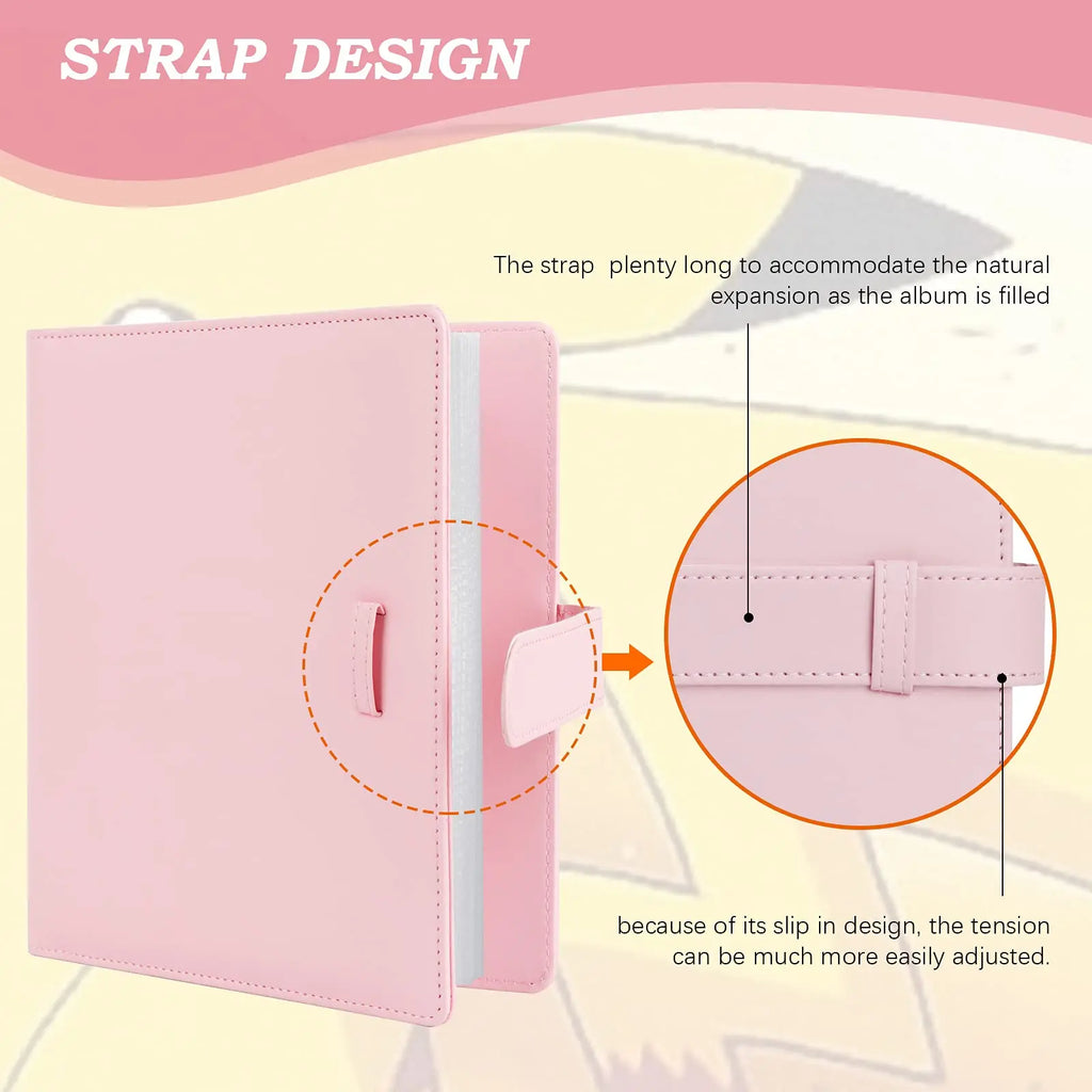 256 Pockets Photo Album for Fujifilm Instax Mini LiPlay 12 11 9 8 40 Evo 7S Instant Camera/Mini Link Printer,3inch Photo Storage