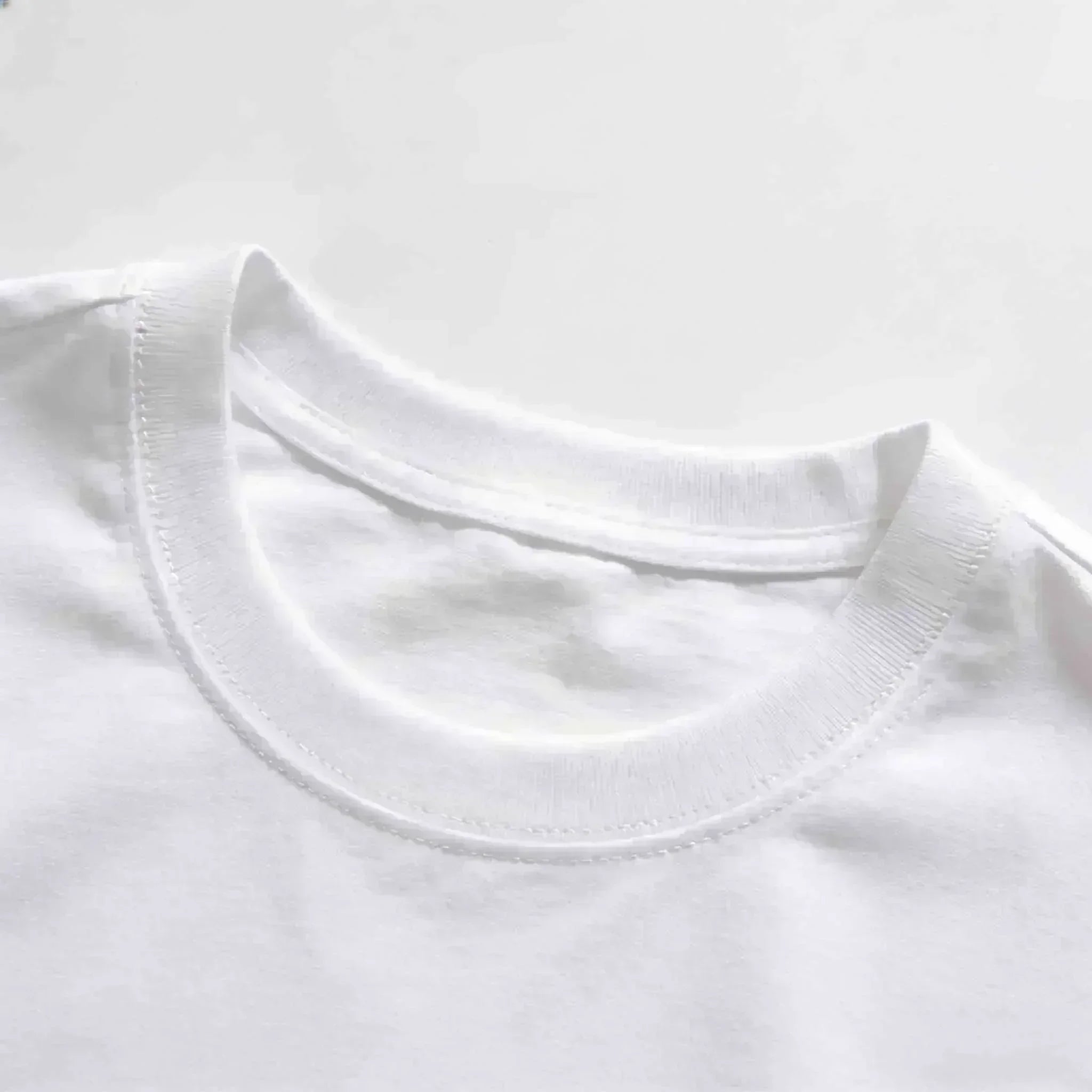 Men's Embroidered Cotton Round Neck T-Shirt