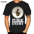 Hot Style Public Enemy Tops Tee T Shirt Oversized Tops T-Shirt men cotton tshirt summer brand teeshirt euro size