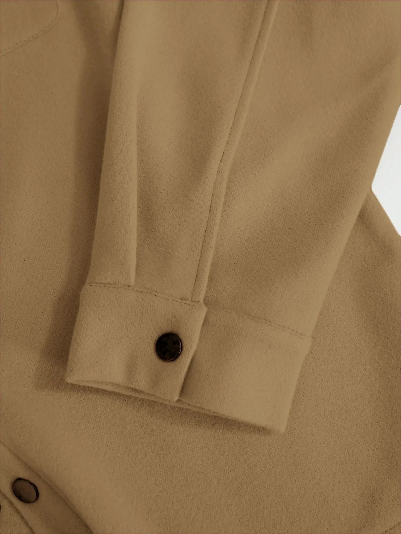 Men's Lapel Woolen Jacket