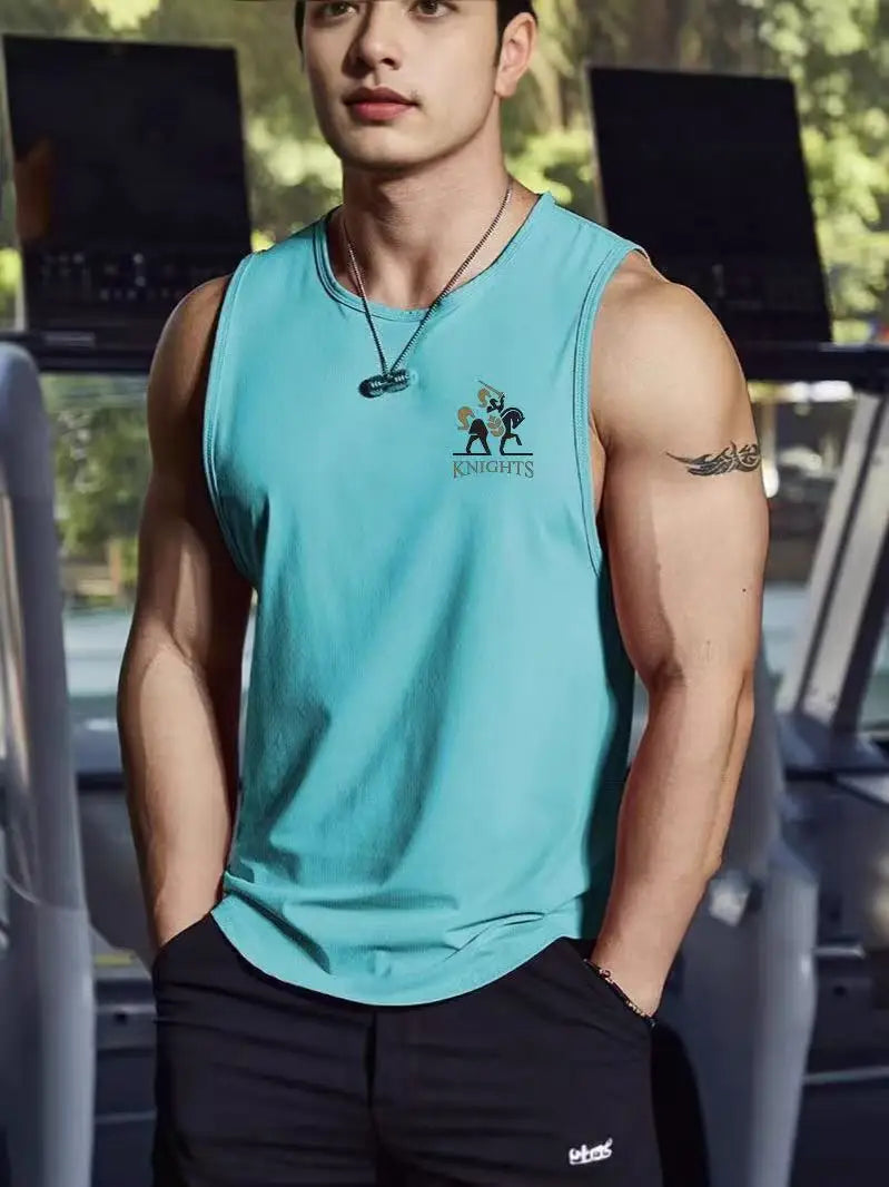 2025 Men’s Mesh Sports Vest Gym Running Tank Top Quick Dry Breathable Sleeveless