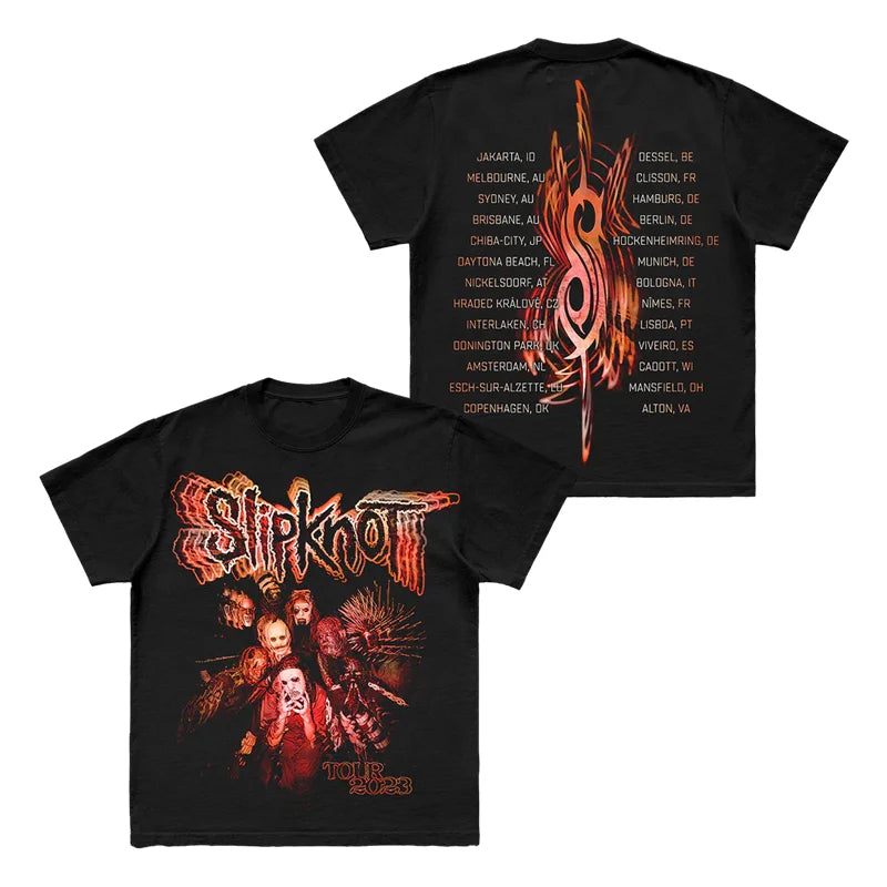 Gothic Band Graphic T-Shirt