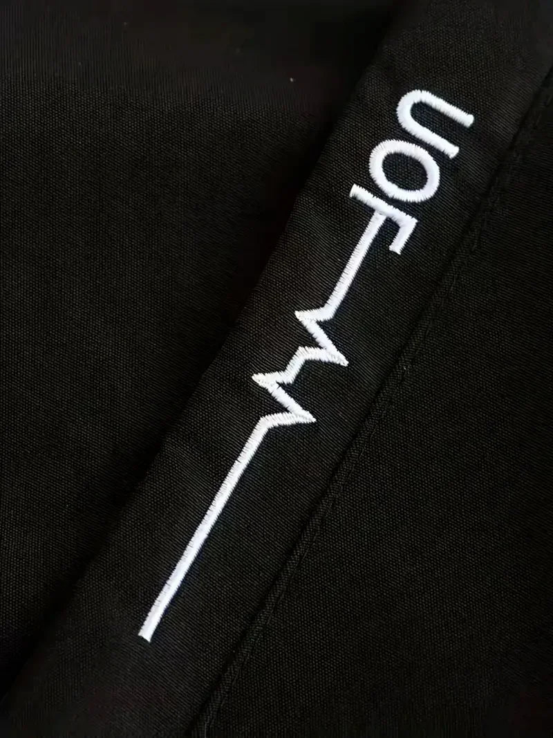 Men's Hooded Zip-Up Windbreaker