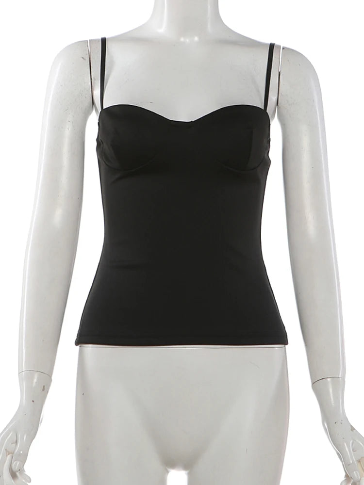 Women's Y2K Patchwork Sleeveless Camisole