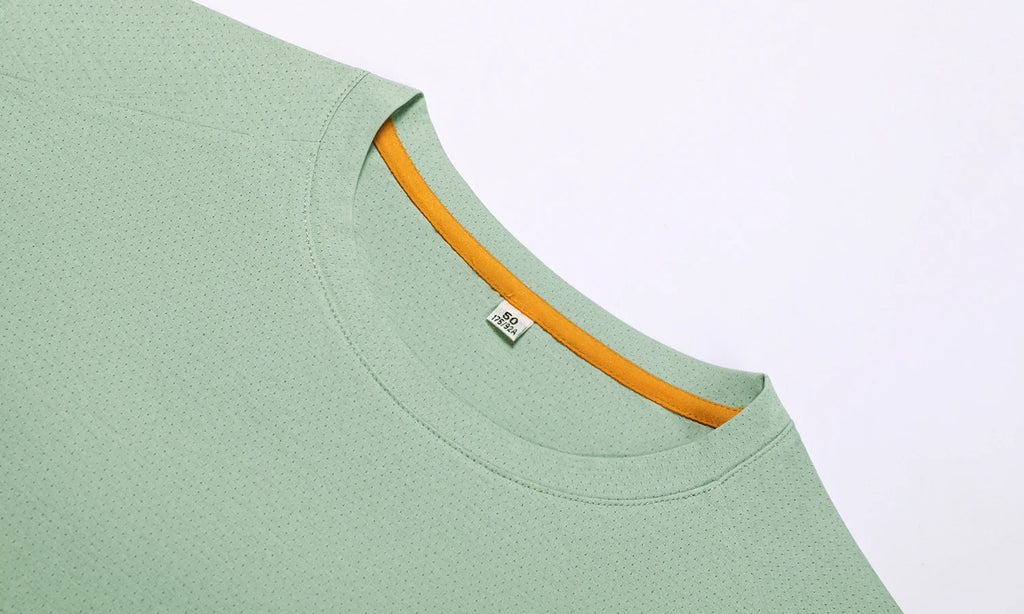 Men's Ice Silk Quick Dry Printed T-Shirt