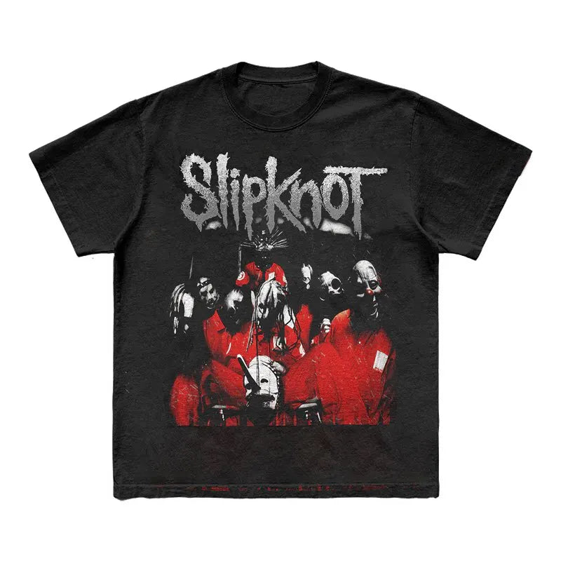 Gothic Band Graphic T-Shirt