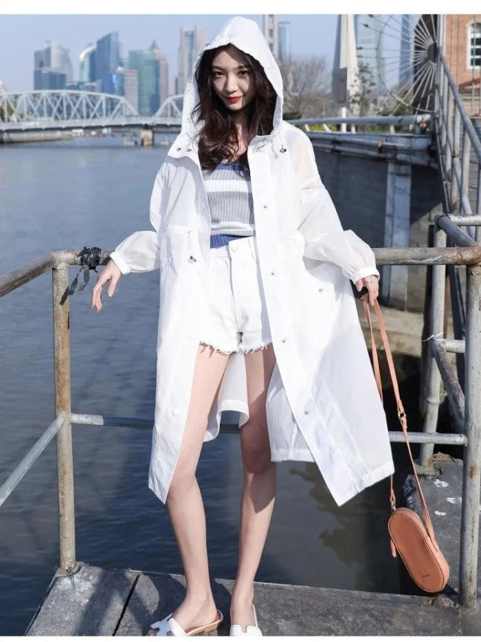 Women's Lightweight Korean Style Sun Coat
