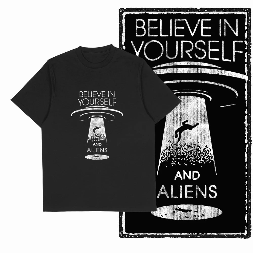 Men's Astronaut Moon Print Graphic T-Shirt